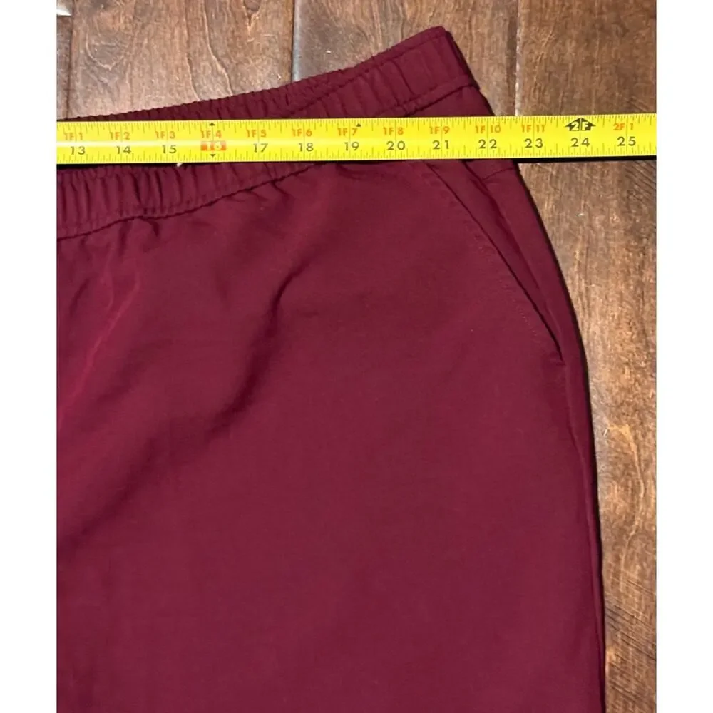 FIGS Tansen Mens 4XL Burgundy Jogger Scrub Pants Technical Collection FIONx